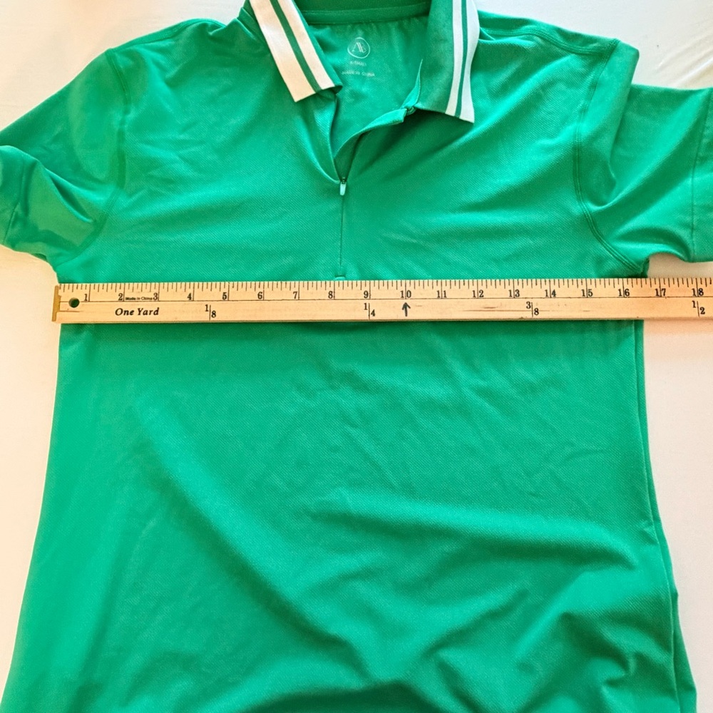New ADDISON BAY Kelly Green Pleated Sea Island Tennis Mini Dress Size XS $168 - Picture 6 of 8